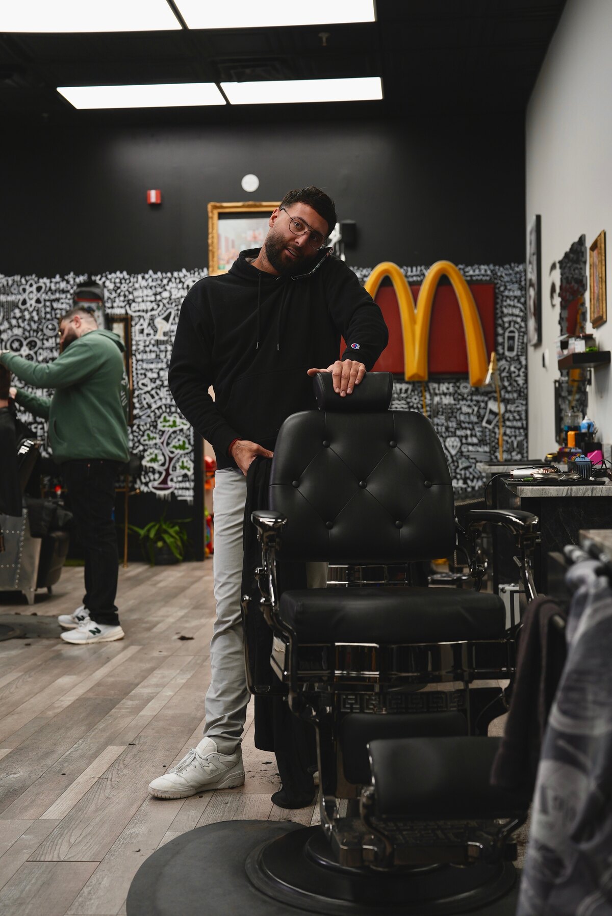 Anthony at Tangos Barbershop