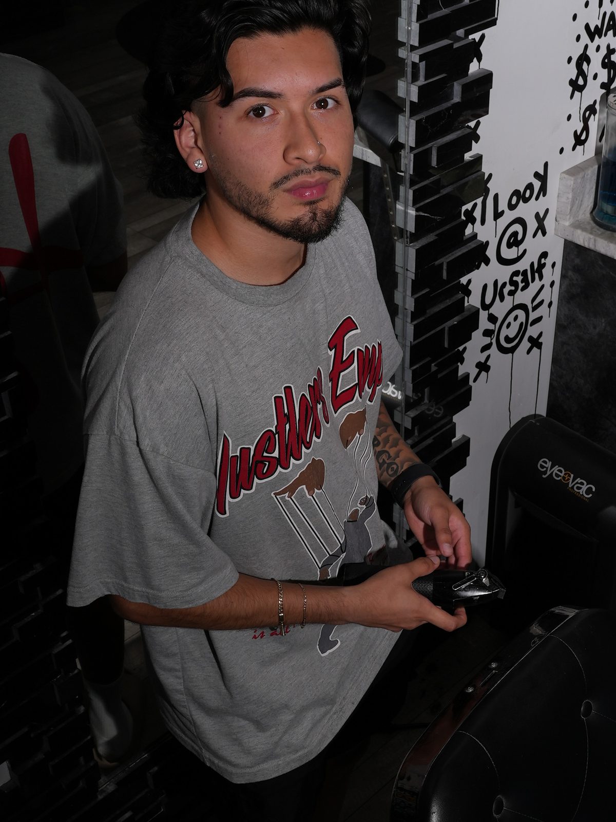 Yahir at Tangos Barbershop